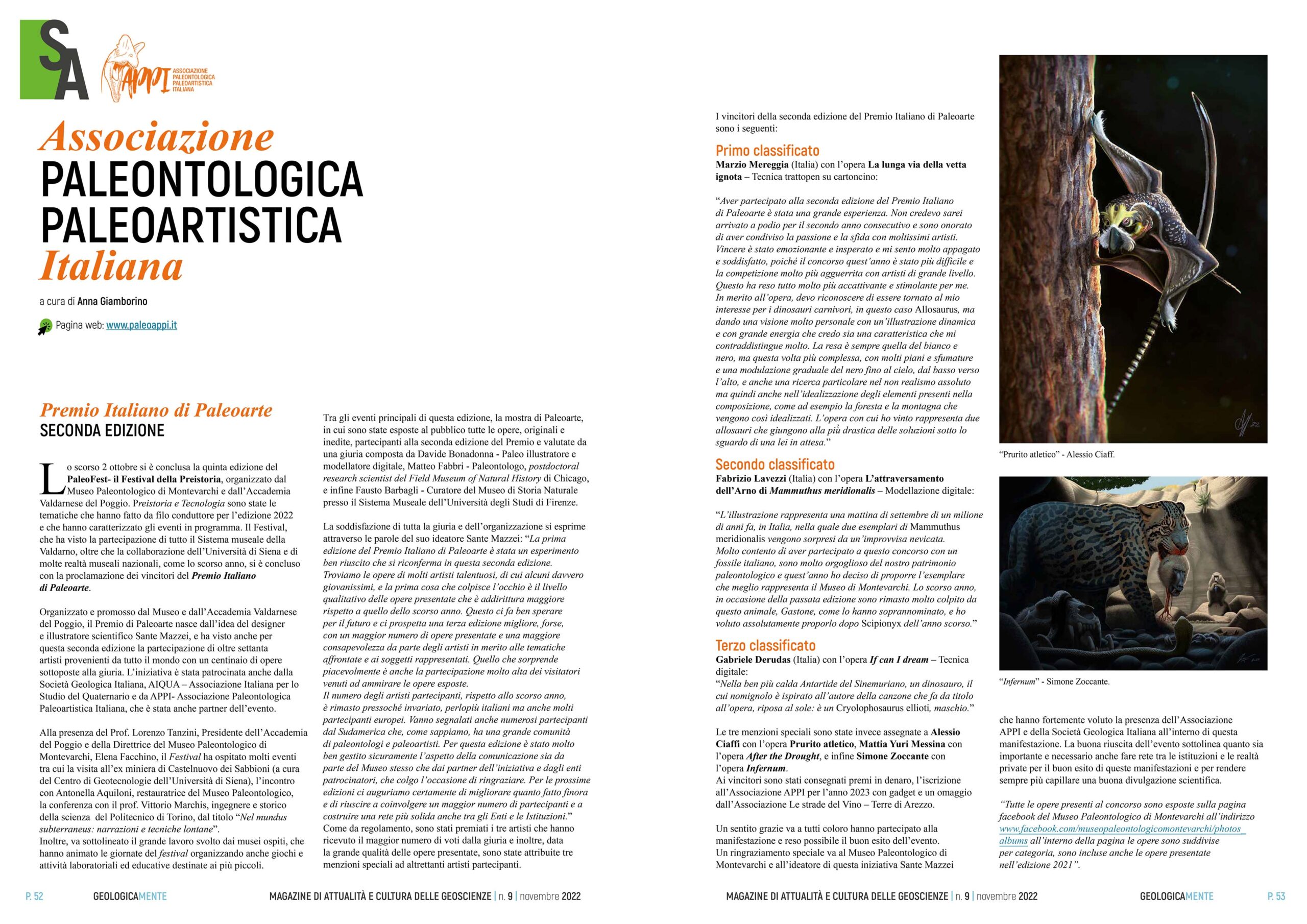 Geologicamente numero 9 - pag 52-53