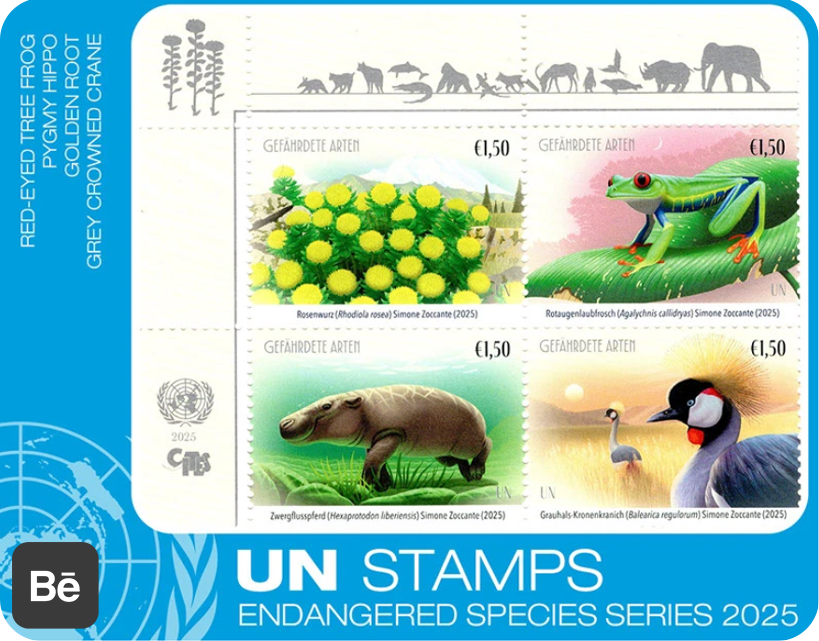Publication - UN Stamps on Behance