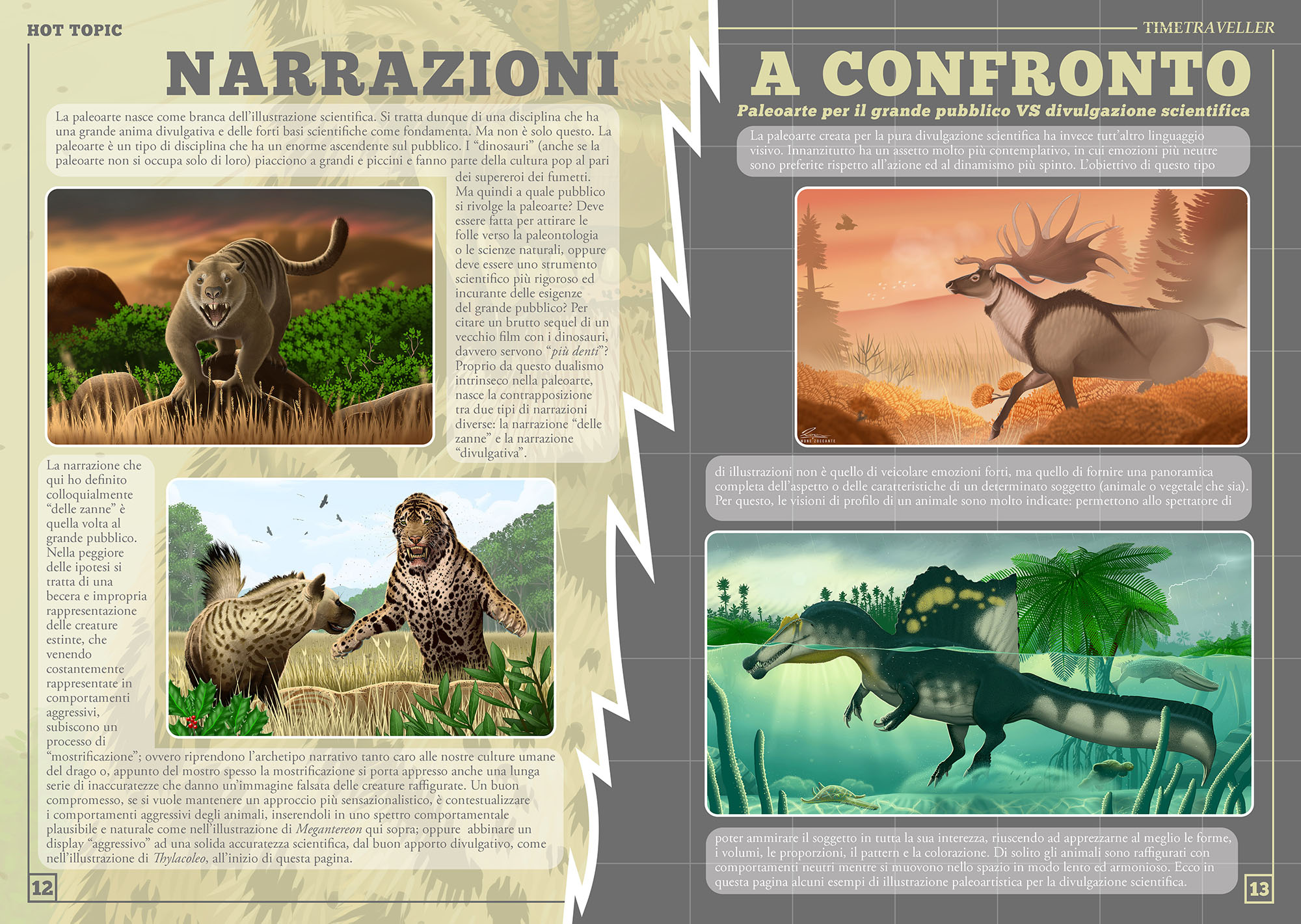 TIME TRAVELLER NUMERO 0 - 12-13 - NARRAZIONI A CONFRONTO 2000px