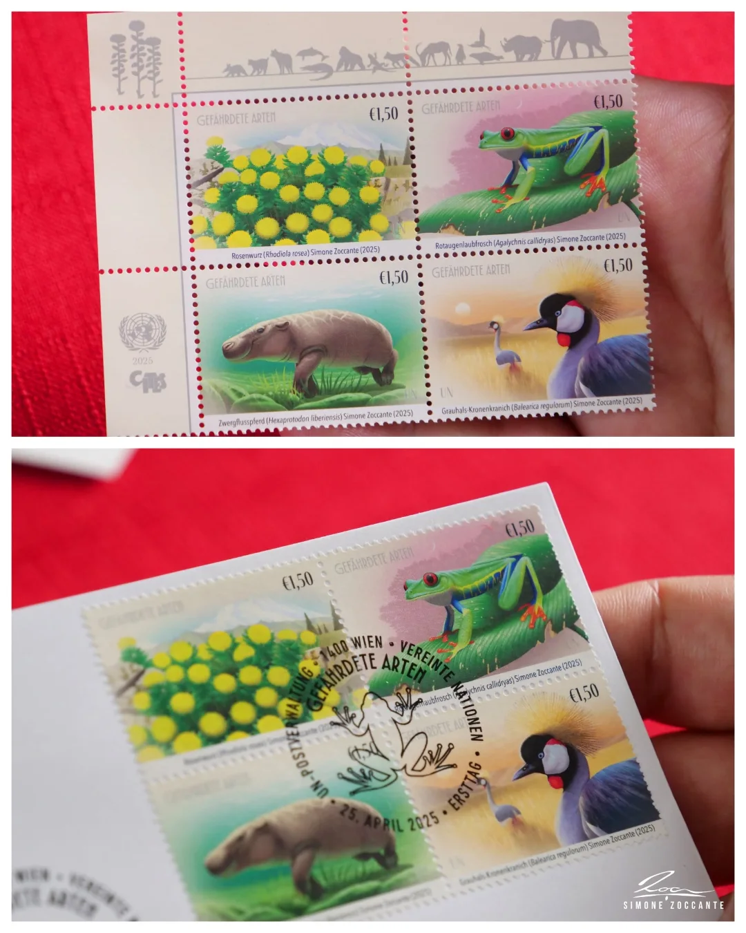 UN Stamps 2025 - Simone Zoccante 2